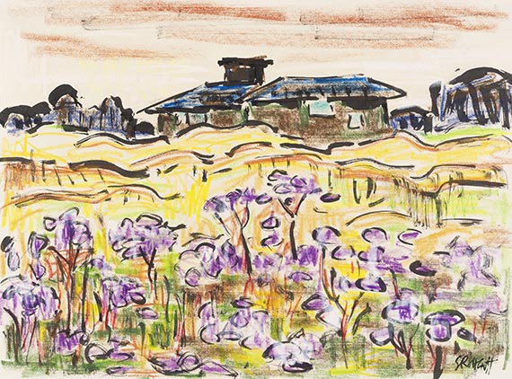 Schmidt-Rottluff, Karl - Farbige Kreide