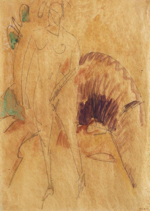 Kirchner, Ernst Ludwig - Bleistift