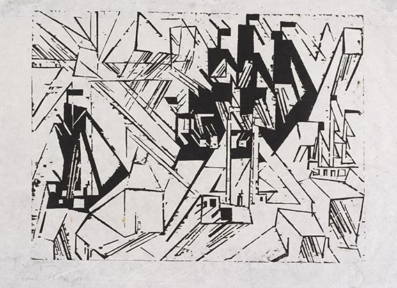 Feininger, Lyonel - Holzschnitt