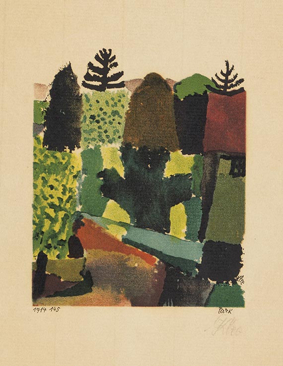 Klee, Paul - Farblithografie