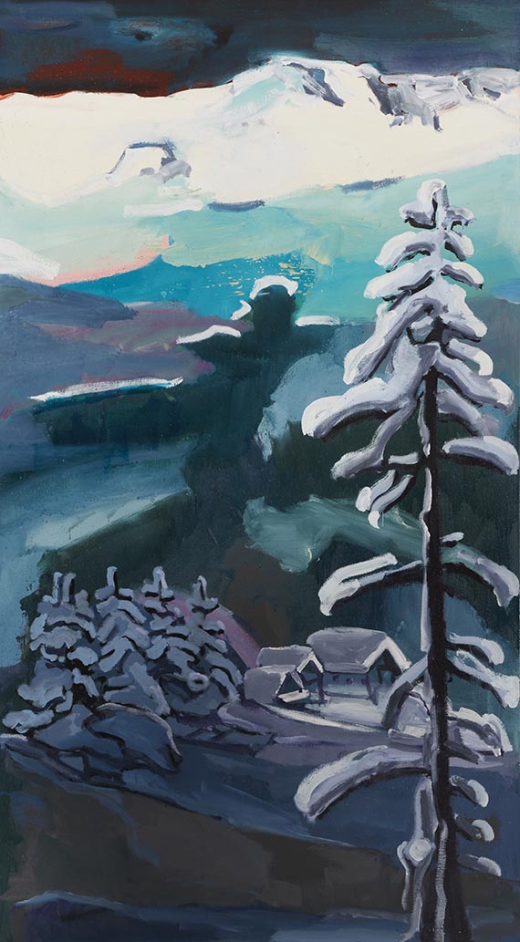 Wintersberger, Lambert Maria - &Ouml;l auf Leinwand