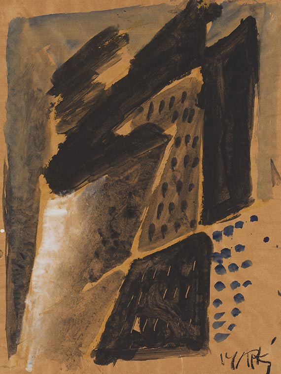 L&uuml;pertz, Markus - Gouache