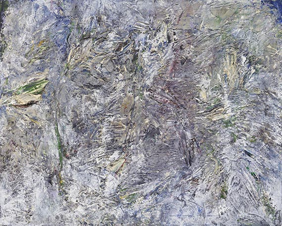 Hoehme, Gerhard - &Ouml;l auf Leinwand
