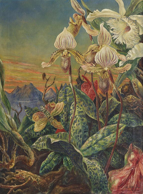Schlichter, Rudolf - &Ouml;l auf Leinwand