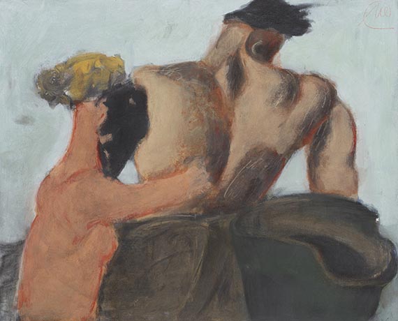 L&uuml;pertz, Markus - &Ouml;l auf Leinwand