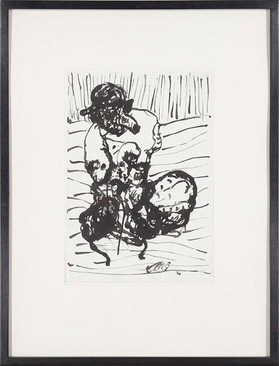 Georg Baselitz - Gerahmt