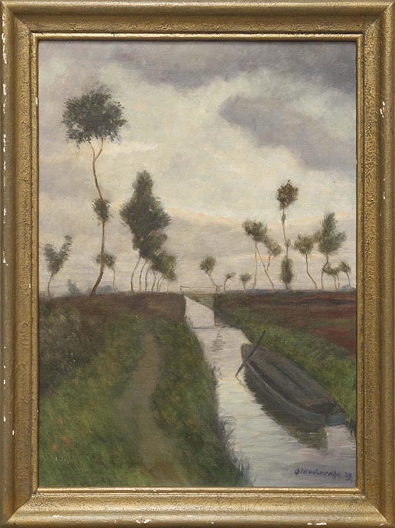 Otto Modersohn - Gerahmt