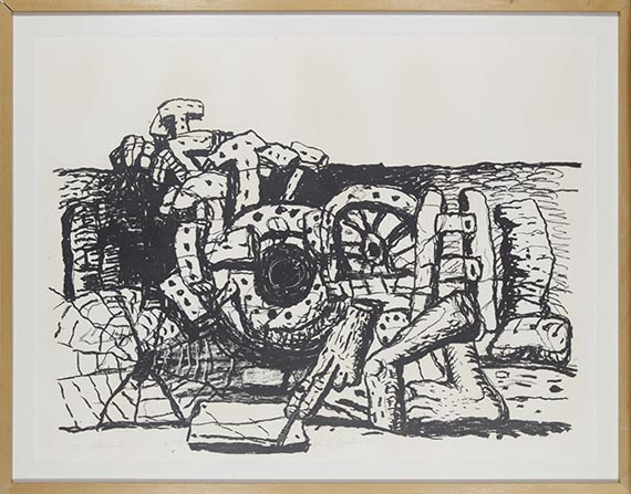 Philip Guston - Gerahmt