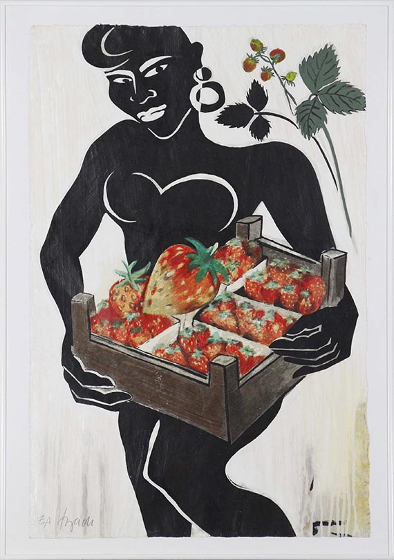 Elvira Bach - Gerahmt