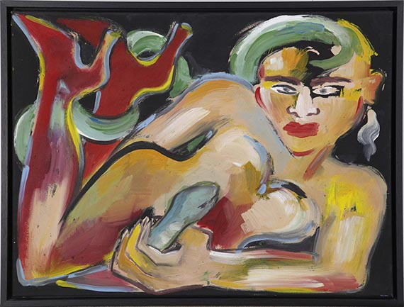 Elvira Bach - Gerahmt