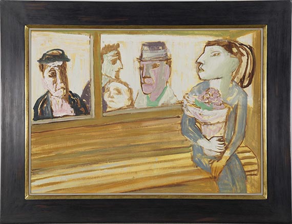 Karl Hubbuch - Gerahmt