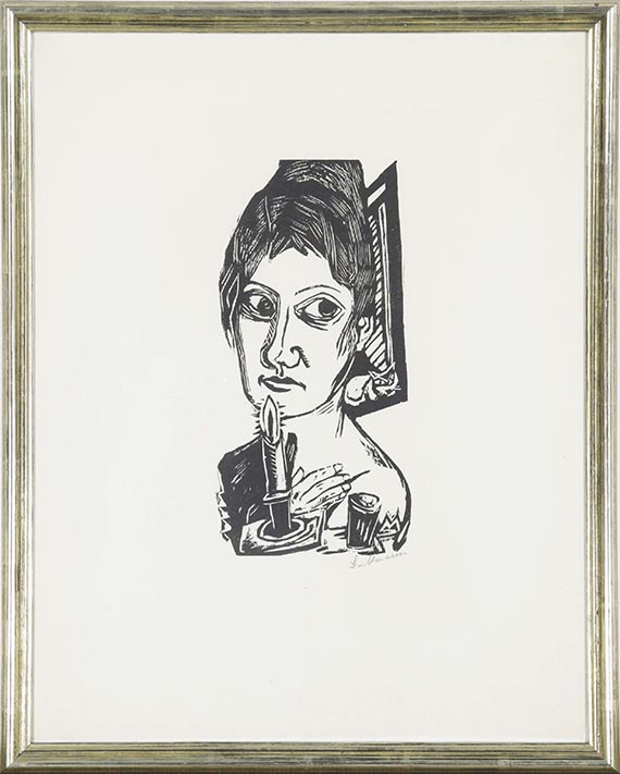 Max Beckmann - Gerahmt