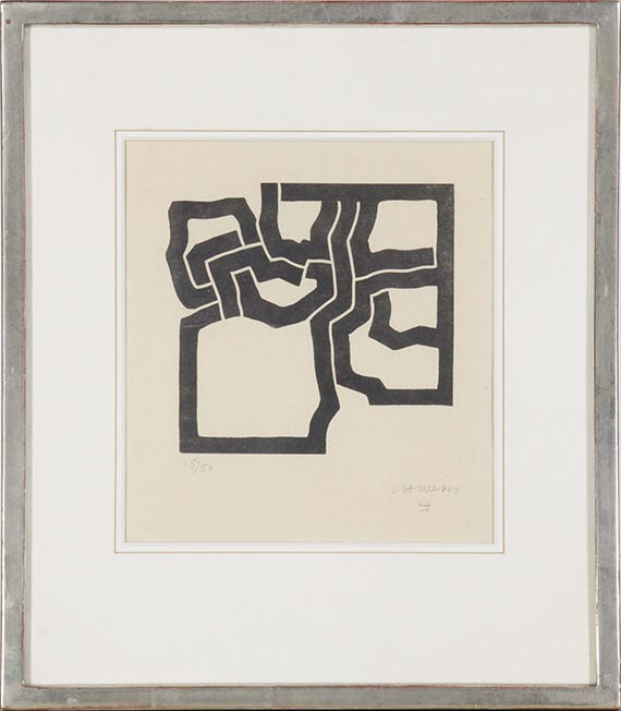 Eduardo Chillida - Gerahmt