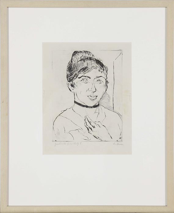 Max Beckmann - Gerahmt