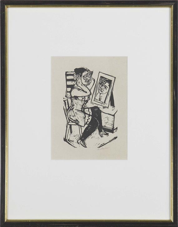 Max Beckmann - Gerahmt