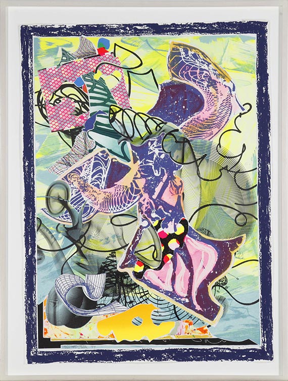 Frank Stella - Gerahmt