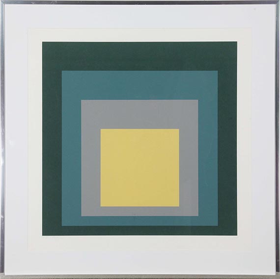 Josef Albers - Gerahmt