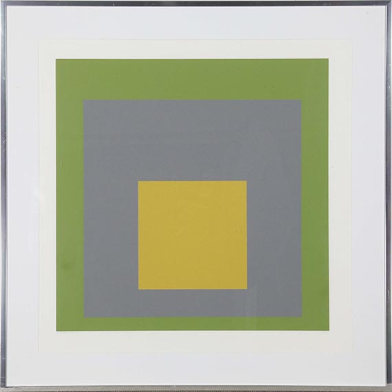 Josef Albers - Gerahmt