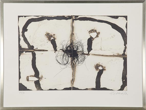 Emil Schumacher - Gerahmt