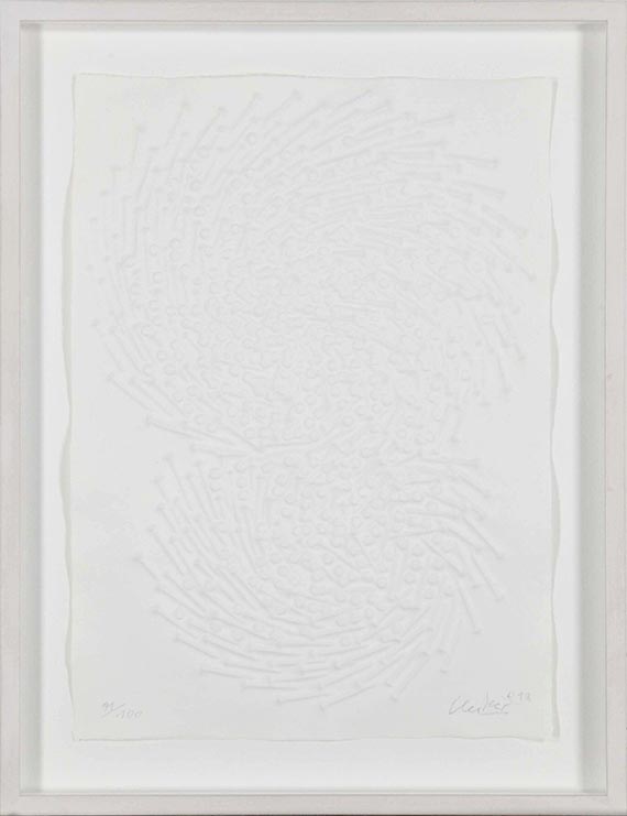 G&uuml;nther Uecker - Gerahmt