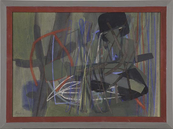 Fritz Winter - Gerahmt