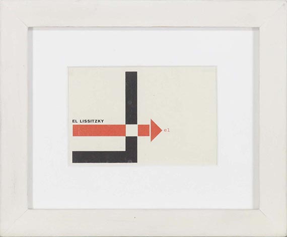 El Lissitzky - Gerahmt