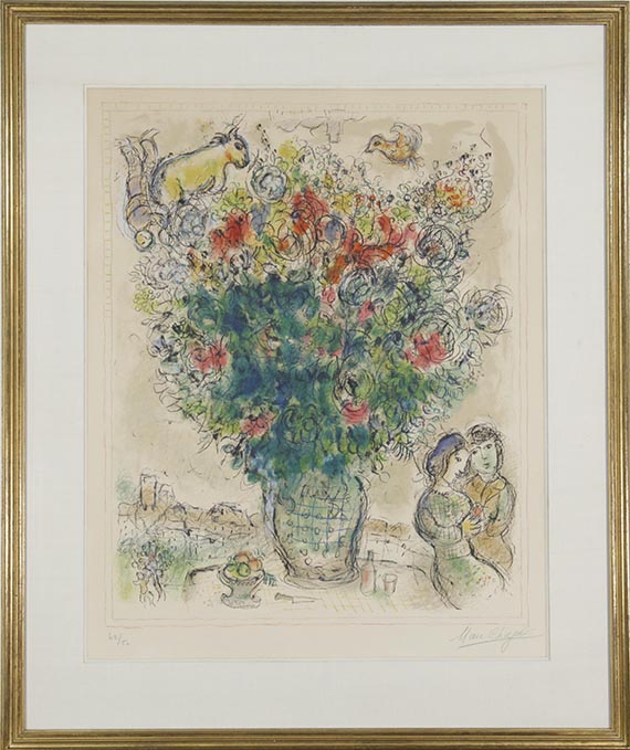 Marc Chagall - Gerahmt