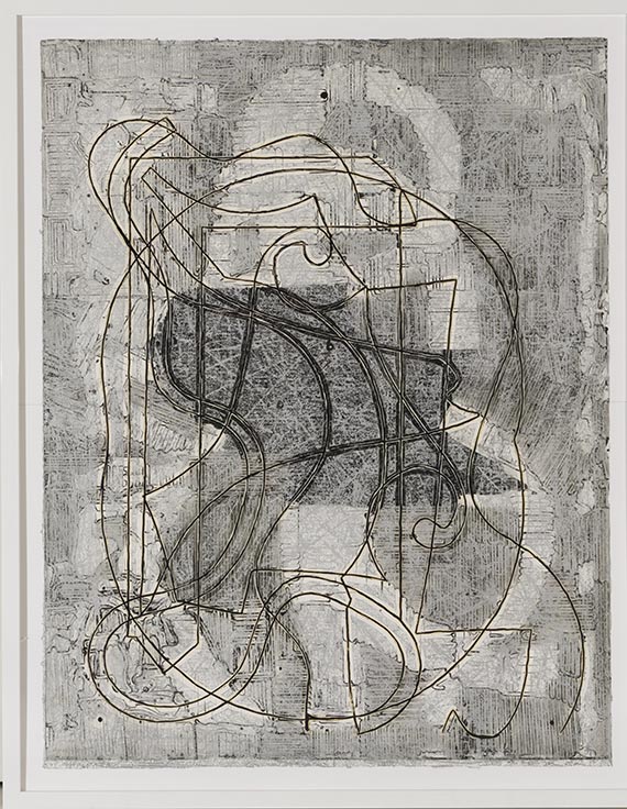 Frank Stella - Gerahmt