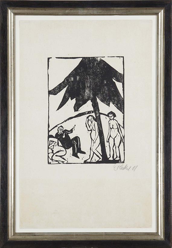 Erich Heckel - Gerahmt