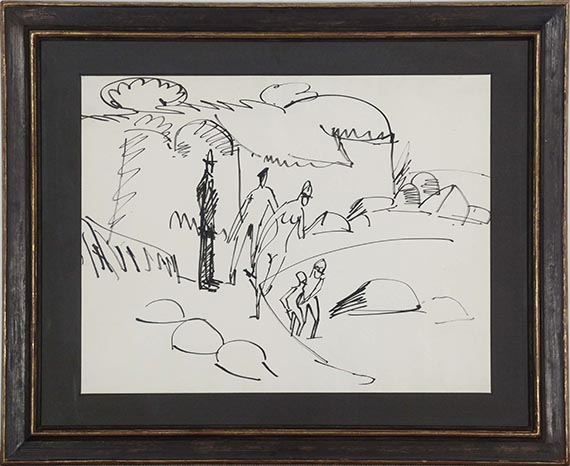 Ernst Ludwig Kirchner - Gerahmt