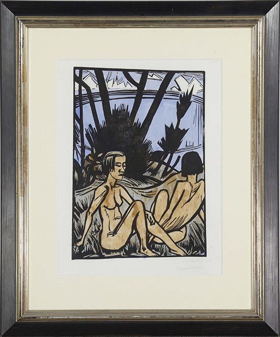 Erich Heckel - Gerahmt