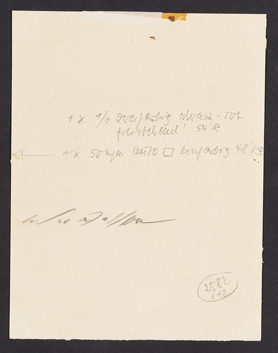 André Masson - Rueckseite