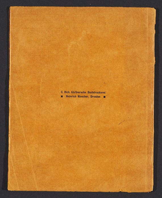 Ausstellungskatalog - Rueckseite