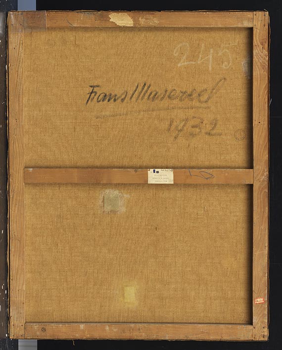 Frans Masereel - Rueckseite