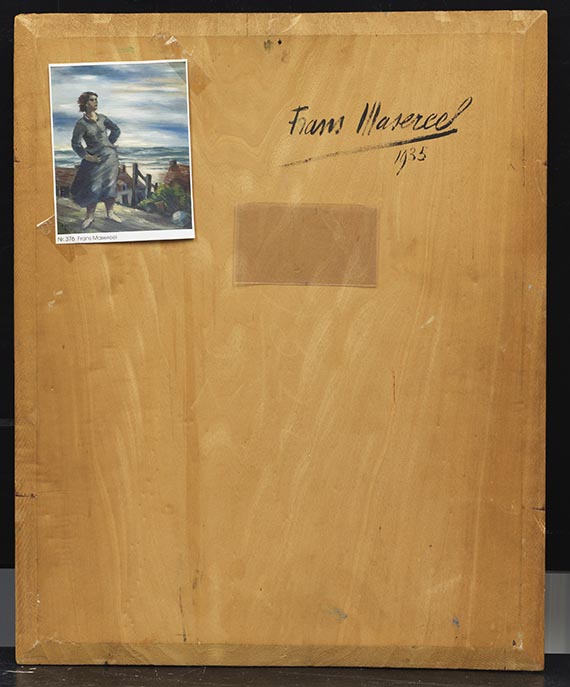 Frans Masereel - Rueckseite