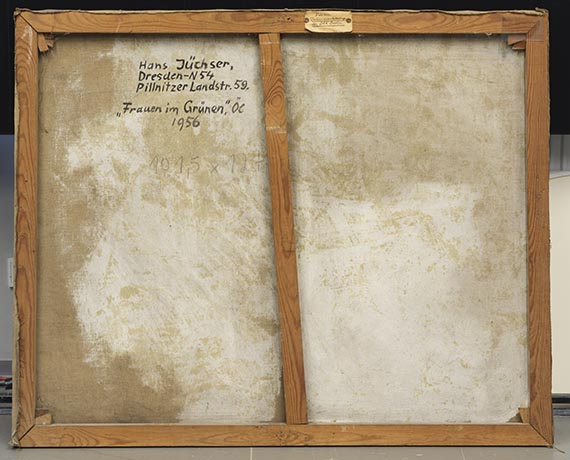Hans J&uuml;chser - Rueckseite