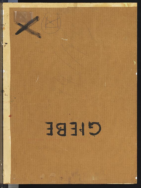 Hubertus Giebe - Rueckseite