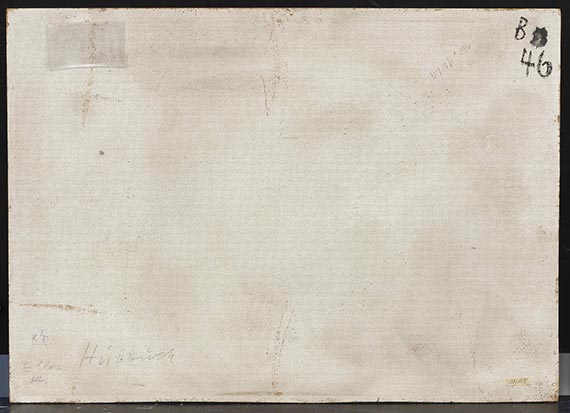 Karl Hubbuch - Rueckseite