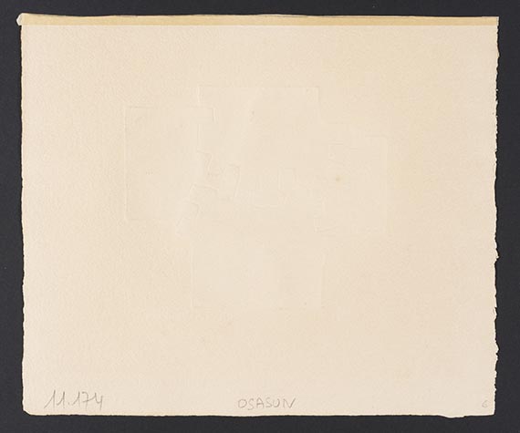 Eduardo Chillida - Rueckseite