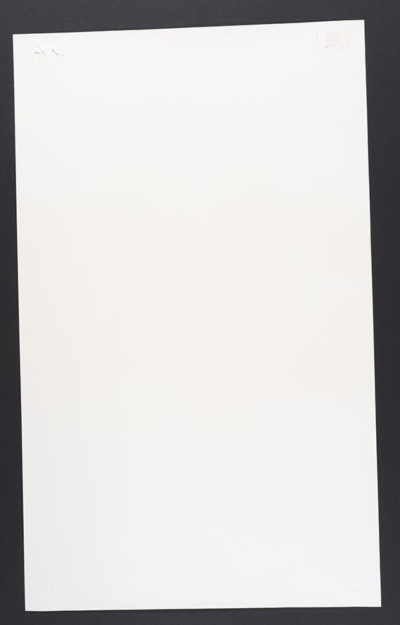Eduardo Chillida - Rueckseite