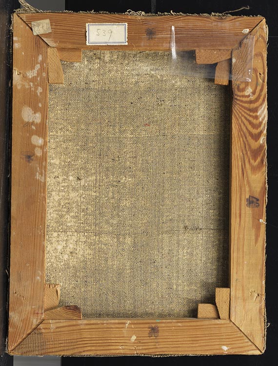 Karl Hofer - Rueckseite