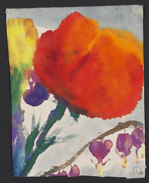 Emil Nolde - Rueckseite