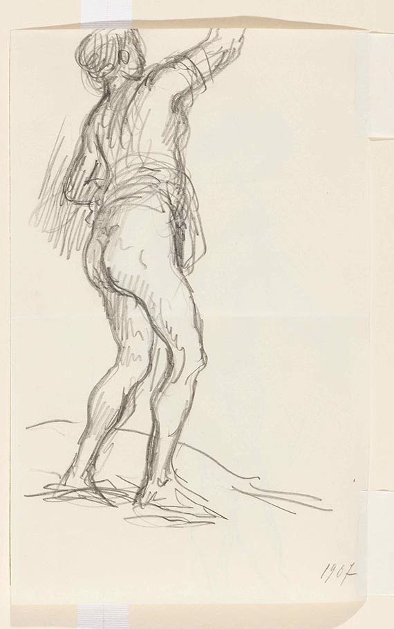 Adolf von Hildebrand - Rueckseite