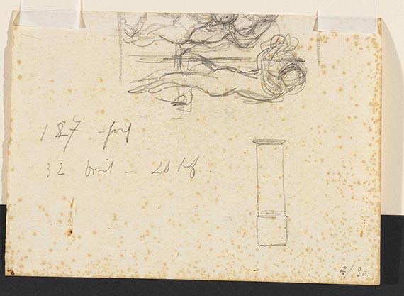 Adolf von Hildebrand - Rueckseite