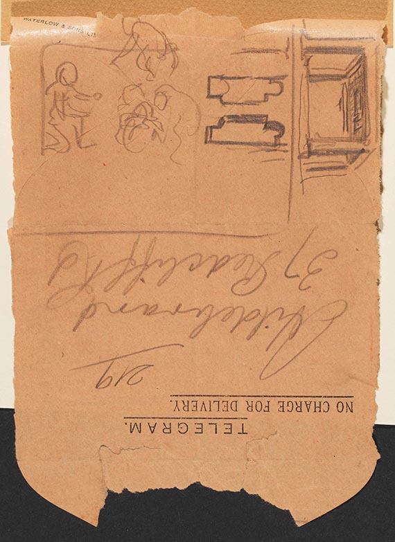 Adolf von Hildebrand - Rueckseite