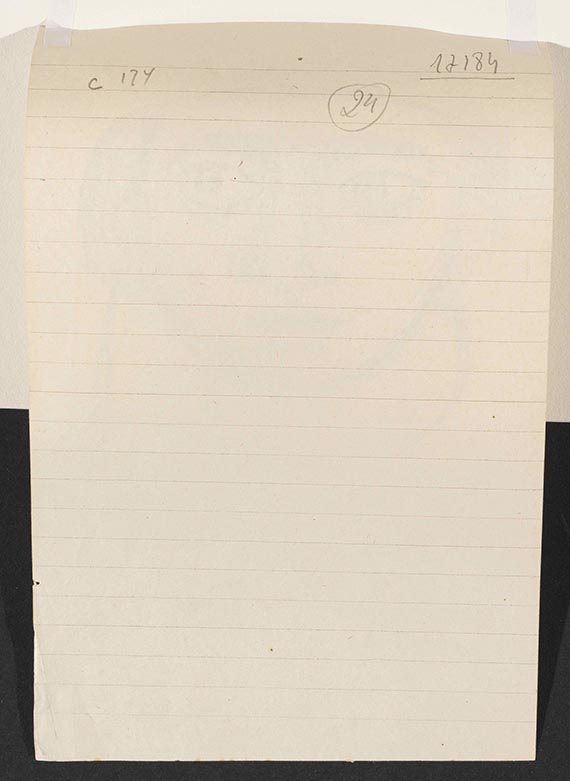 André Derain - Rueckseite