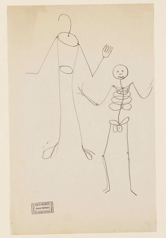 André Derain - Rueckseite