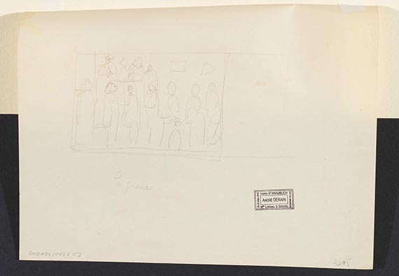 André Derain - Rueckseite