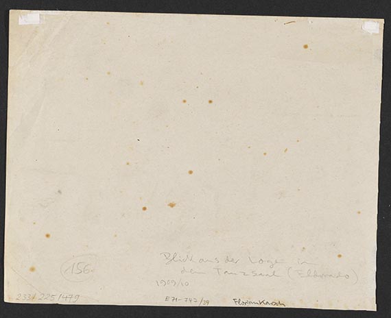 Ernst Ludwig Kirchner - Rueckseite