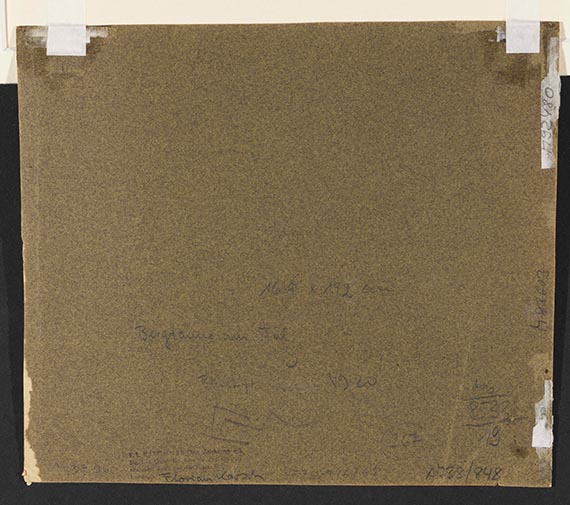 Ernst Ludwig Kirchner - Rueckseite